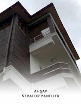 Ahşap Strafor Dış Cephe Paneller
