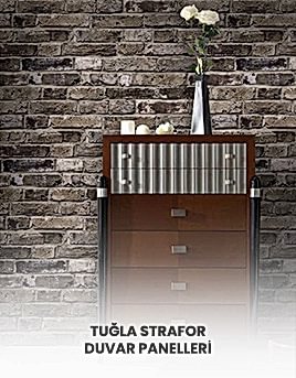 Tuğla Strafor panelleri