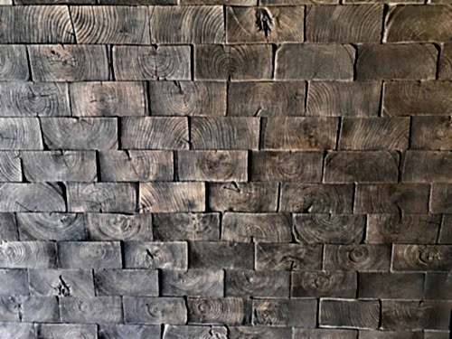  - F-035-2 Bageni Ahşap Fiber Duvar Paneli