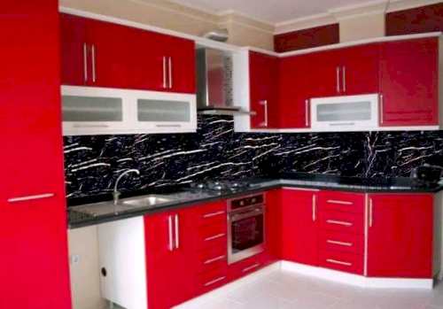 PMD-03 Black & White Mermer PVC Plaka - Thumbnail