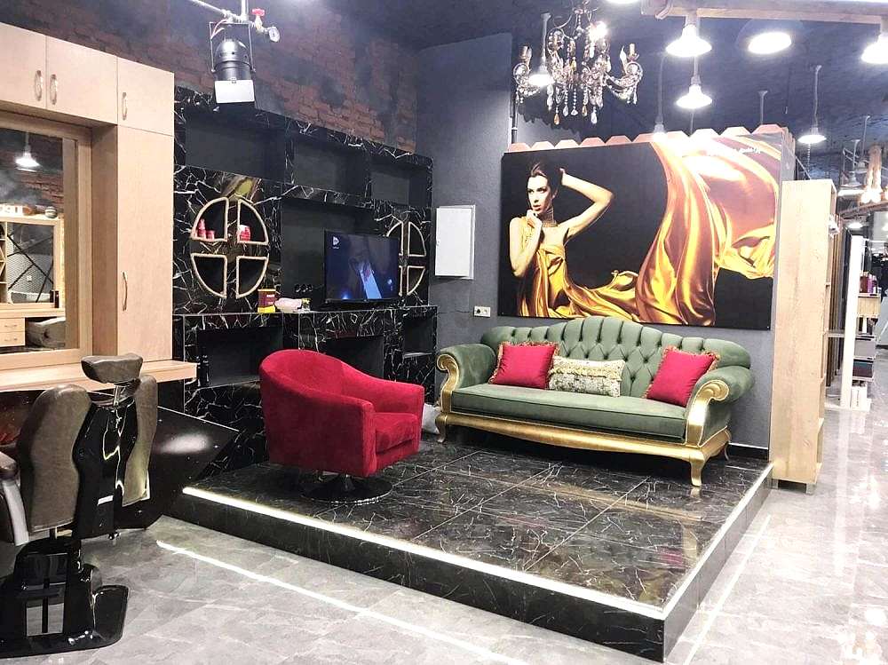 PMD-03 Black & White Mermer PVC Plaka