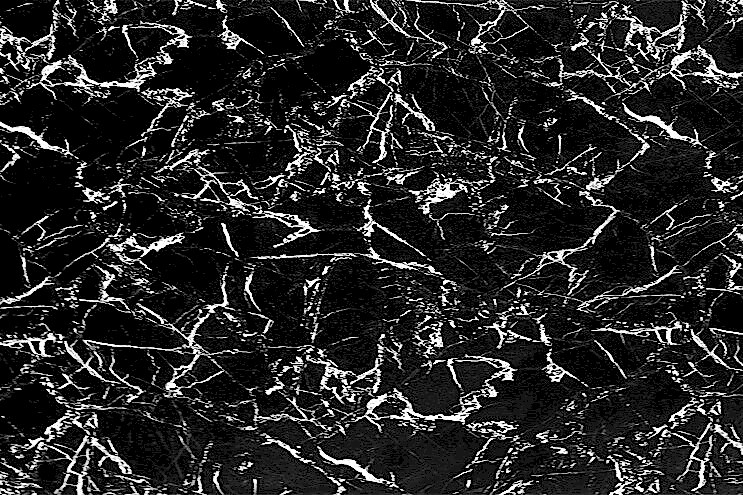 PMD-03 Black & White Mermer PVC Plaka