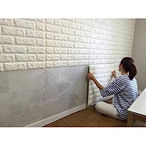 TSW-01 Kendinden Yapışkanlı Sünger Duvar Paneli - Thumbnail