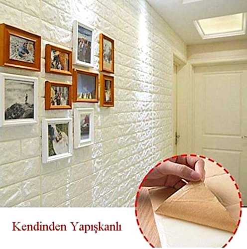 TSW-01 Kendinden Yapışkanlı Sünger Duvar Paneli - Thumbnail